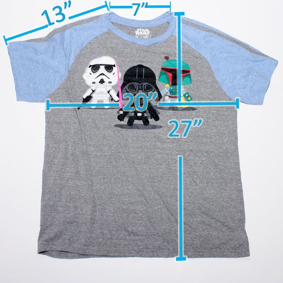 Star Wars Pop Style Vader Fett StormTrooper Shirt XL - Picture 4 of 6